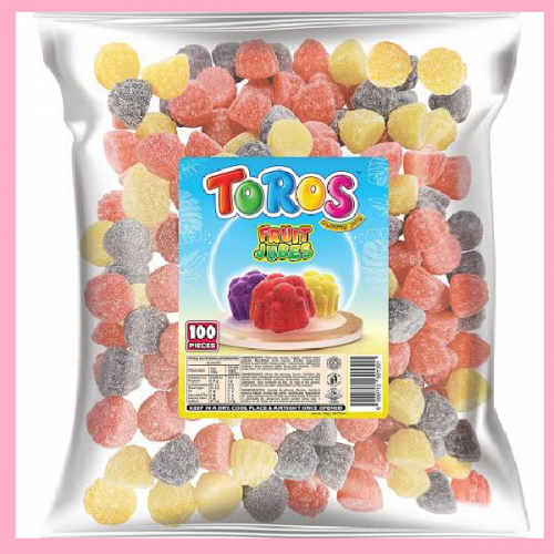 TOROS FRUIT JUBES 100'S TOROS FRUIT JUBES 100'S